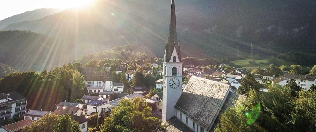 Ferienwohnung Graubunden Bonaduz Esterno foto